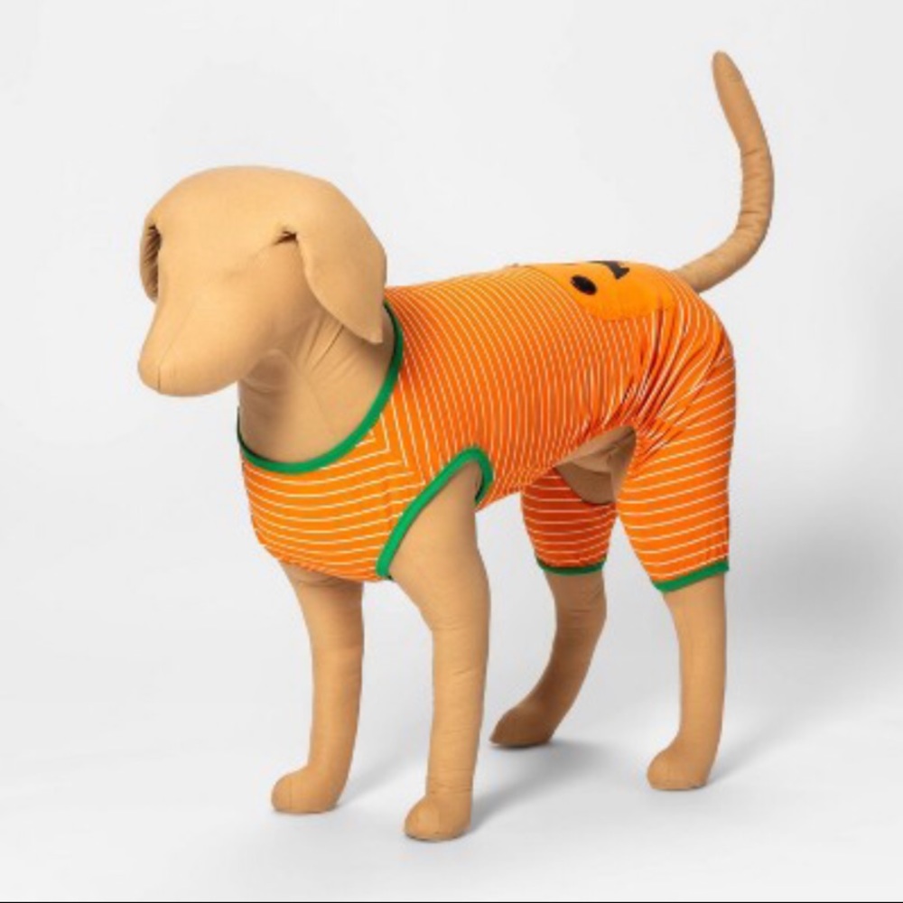 Halloween Pumpkin Dog and Cat Pajamas